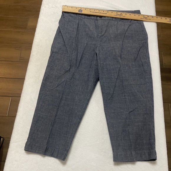 Womens Size 14 Stretch‎ Croft & Barrow Classic Fit Capri - Picture 4 of 9